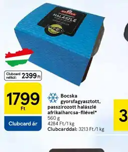 Tesco BOCSKA halászlé ajánlat