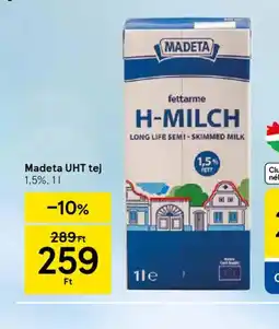 Tesco MADETA UHT tej ajánlat