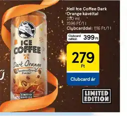 Tesco Hell Ice Coffee Dark Orange ajánlat