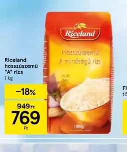 Tesco Riceland hosszúszemű rizs ajánlat