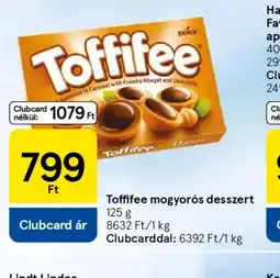 Tesco Toffifee mogyors desszert ajánlat