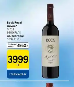 Tesco BOCK Royal Cuvée ajánlat