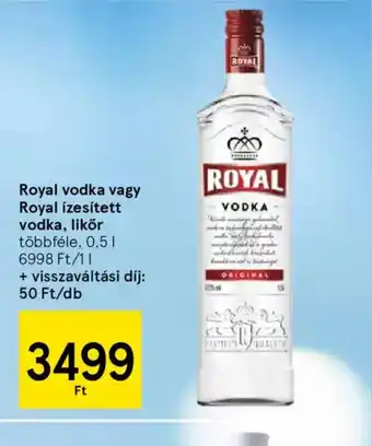ROYAL vodka vagy likőr