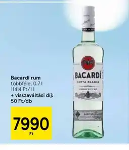 Tesco Bacardi rum ajánlat