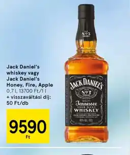 Tesco Jack Daniel's whiskey ajánlat