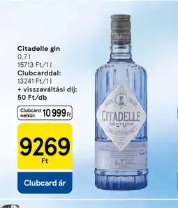Tesco Citadelle gin ajánlat