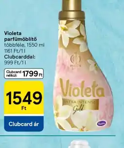 Tesco Violeta parfümöblítő ajánlat