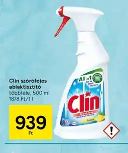 Tesco Clin szrfejes ablaktisztít ajánlat
