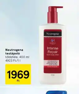 Tesco Neutrogena testápol ajánlat