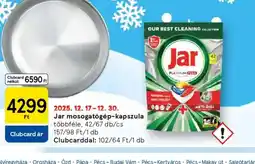 Tesco Jar mosogatgép kapszula ajánlat