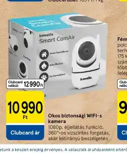 Tesco Bevelio Smart CamAir kamera ajánlat