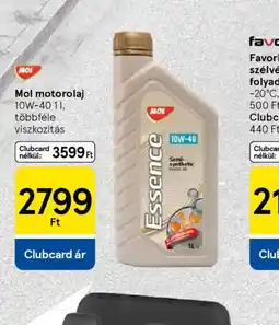 Tesco Mol motorolaj 10W-40 ajánlat