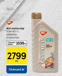 Tesco MOL motorolaj ajánlat