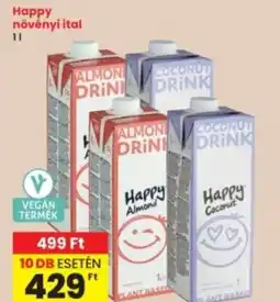 Interspar Happy növényi ital ajánlat