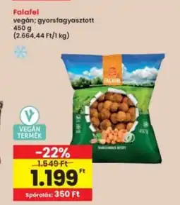 Interspar Falafel ajánlat