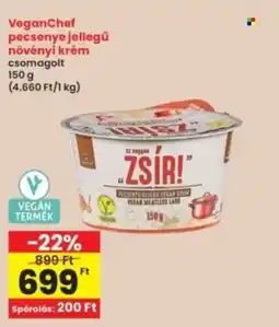 Interspar VeganChef pecsenye jellegű növényi krém ajánlat