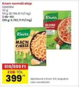 Interspar Knorr normál alap ajánlat