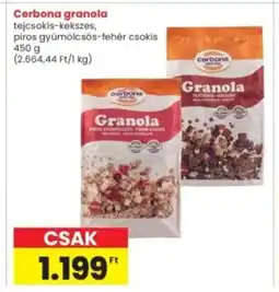 Interspar Cerbona granola ajánlat