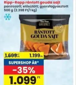 Interspar Ripp-Ropp rántott gouda sajt ajánlat