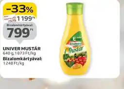 Auchan UNIVER MUSTÁR ajánlat