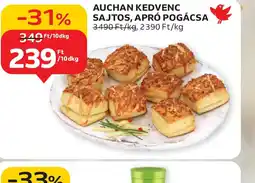 Auchan AUCHAN KEDVENC SAJTOS POGÁCSA ajánlat