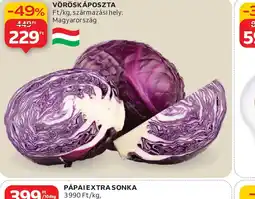 Auchan VÖRÖSKÁPOSZTA ajánlat