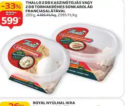 Auchan THALLO KASZINTOJÁS VAGY SONKAROLÁD ajánlat