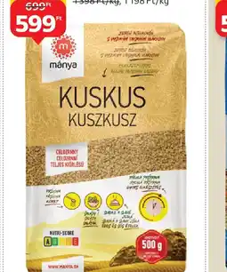 Auchan MÁNYA KUSZKUSZ ajánlat