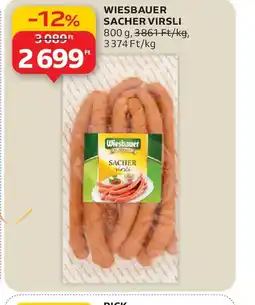 Auchan WIESBAUER SACHER VIRSLI ajánlat