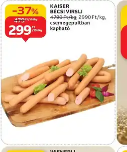Auchan KAISER BÉCSI VIRSLI ajánlat