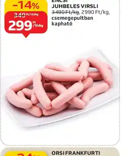 Auchan ENCSi JUHBELES VIRSLI ajánlat