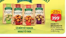 Auchan MARETTI BRUSCHETTE ajánlat