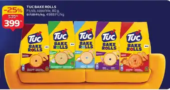 Auchan TUC BAKE ROLLS ajánlat