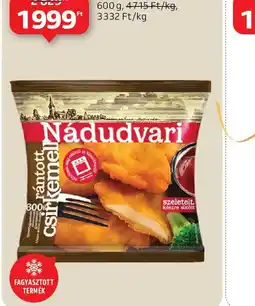 Auchan NÁDUDVARI RÁNTOTT CSIRKEMELL ajánlat
