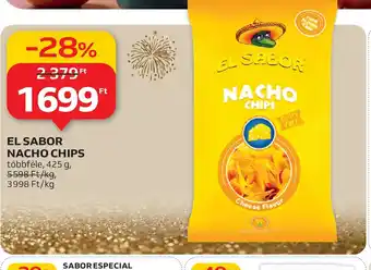 Auchan EL SABOR NACHO CHIPS ajánlat