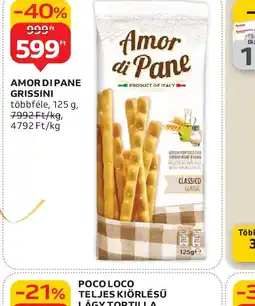 Auchan AMOR DI PANE GRISSINI ajánlat