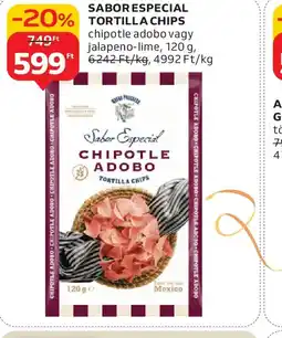 Auchan SABOR ESPECIAL TORTILLA CHIPS ajánlat