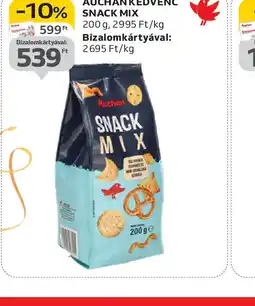 Auchan AUCHAN KEDVENC SNACK MIX ajánlat