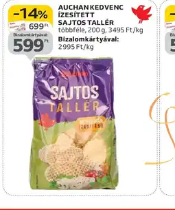 Auchan AUCHAN KEDVENC SAJTOS TALLÉR ajánlat