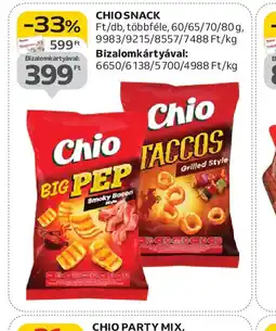 Auchan CHIO SNACK ajánlat