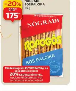 Auchan NGRÁDI SS PÁLCIKA ajánlat