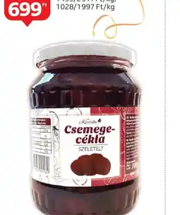 Auchan KERTIKE Csemegecékla ajánlat