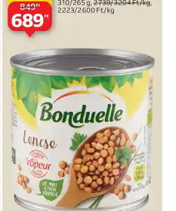 Auchan BONDUELLE VAPEUR LENCSE ajánlat