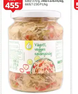 Auchan AUCHAN TIPP VÁGOTT, VEGYES SAVANYÚSÁG ajánlat