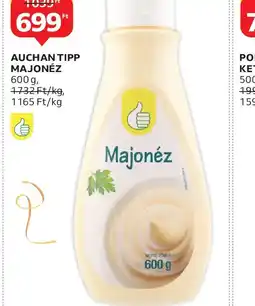 Auchan AUCHAN TIPP MAJONÉZ ajánlat