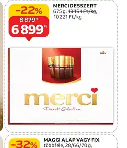 Auchan MERCI DESSZERT ajánlat