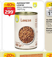 Auchan AUCHAN TIPP LENCSE ajánlat