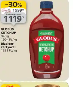 Auchan GLOBUS KETCHUP ajánlat