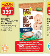Auchan RICE UP! GLUTÉNMENTES RIZS CHIPS ajánlat