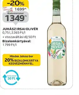 Auchan JUHÁSZ IRSAI OLIVÉR ajánlat